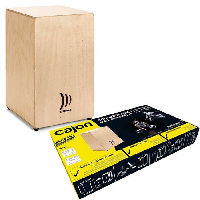 Schlagwerk CBA2S bouwpakket cajon large