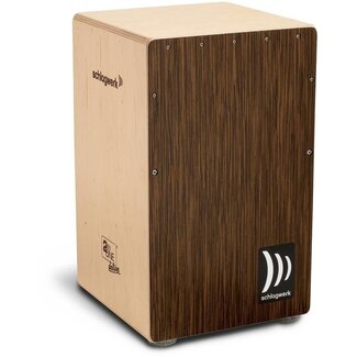 Schlagwerk CP430 Cajon 2inOne de Luxe voorblad wenge