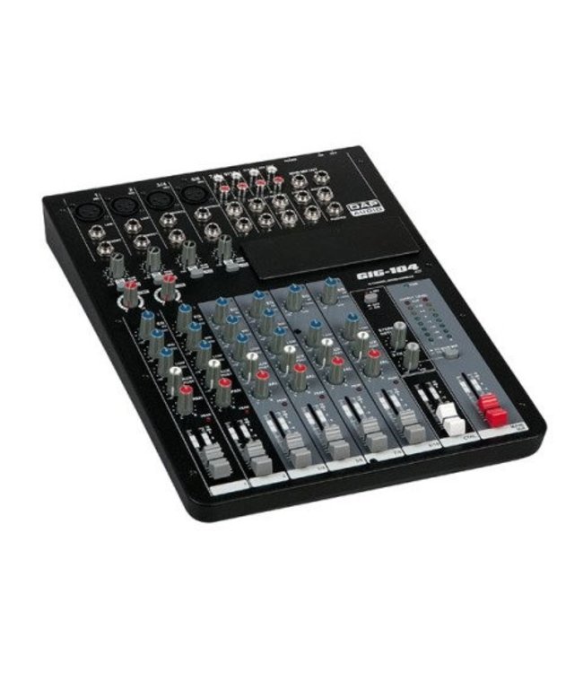 DAP DAP pro GIG-104C 10 channel live mixer incl. Dynamics D2283