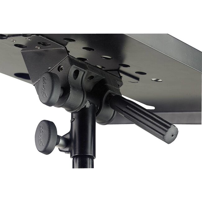 Stagg COS10BK laptop stand met extra blad