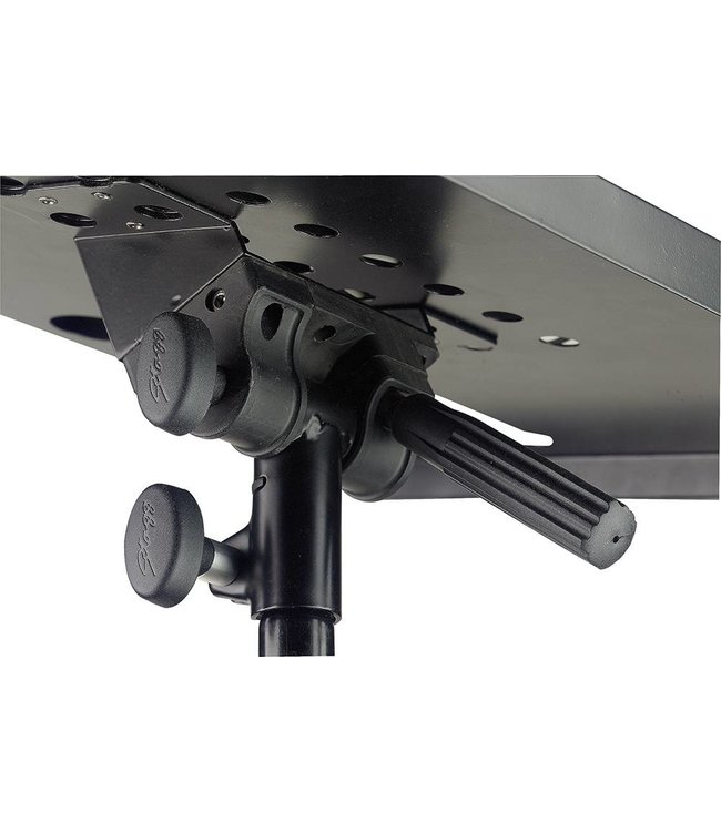 Stagg COS10BK laptop stand met extra blad