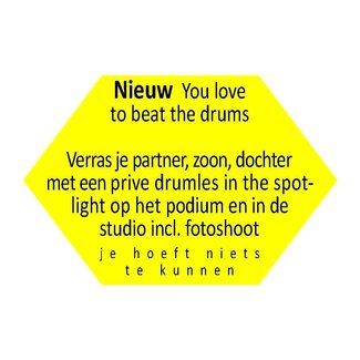 Busscherdrums You love to beat the drums