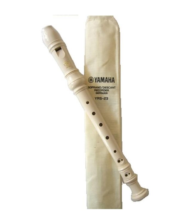 Yamaha  YRS23 plastic soprano recorder German fingering YRS-23