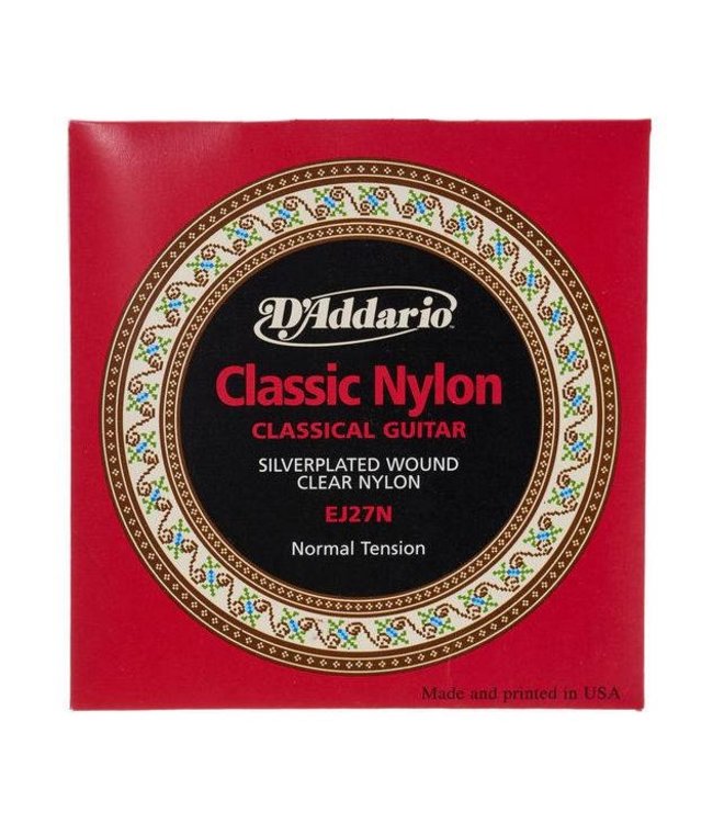 Daddario  EJ27N guitar strings for classical guitar