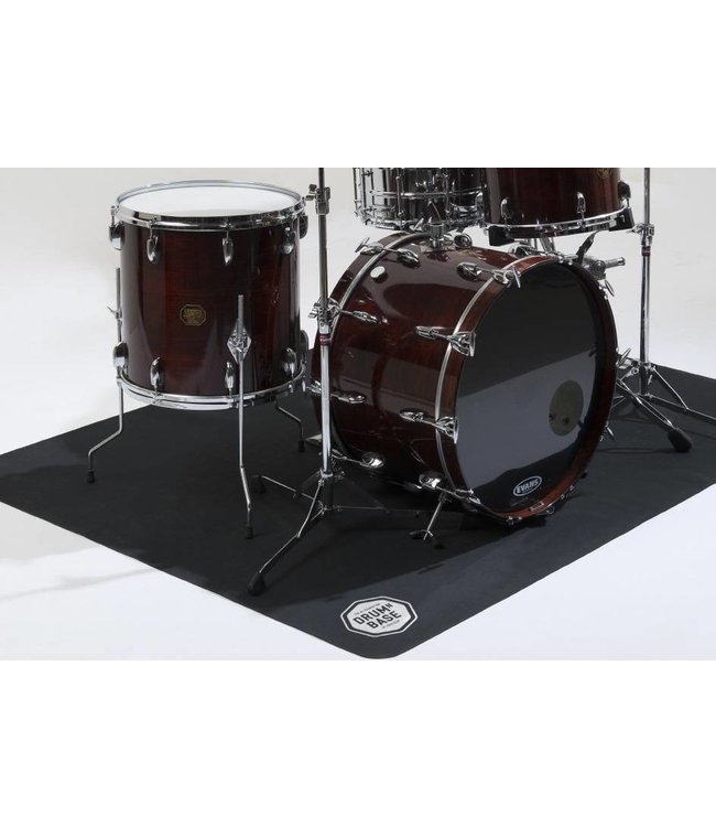 DRUMnBase Rubber Stage drummat 180 x 140cm black