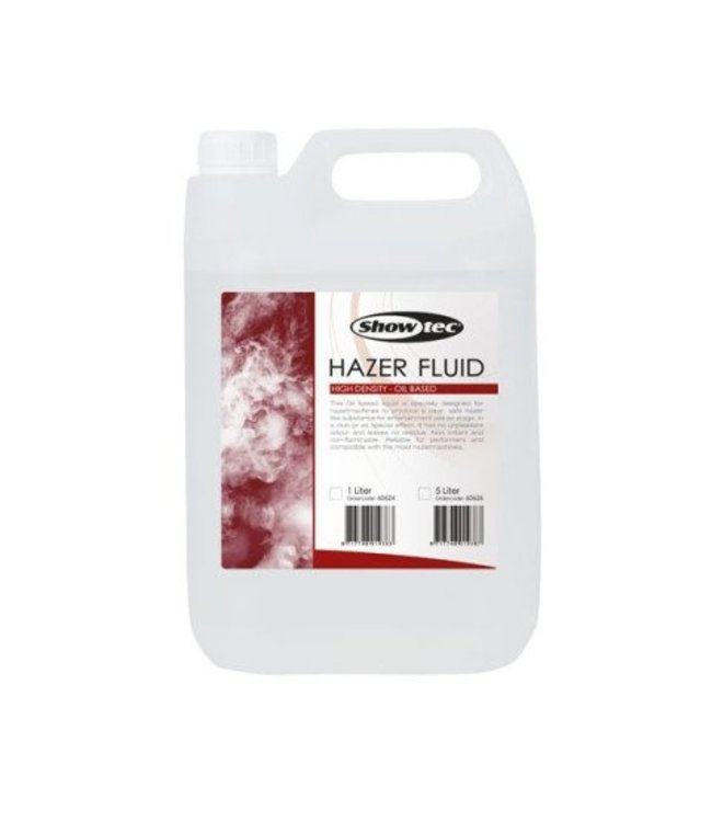 Showtec Hazer Fluid oil based 60626 5 liter