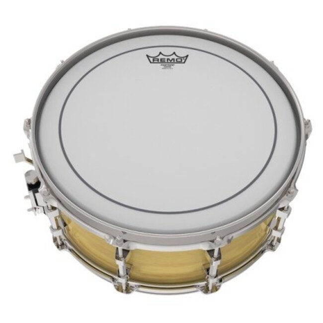 REMO  PS-0114-00 Pinstripe 14-Zoll-rauhaarige weiß tom, Snare-Drum und Floor-Tom