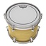 REMO  PS-0114-00 Pinstripe 14-Zoll-rauhaarige weiß tom, Snare-Drum und Floor-Tom
