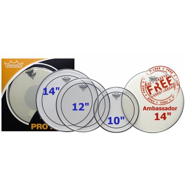 REMO  PP-0110-PS ProPack Pinstripe Heads Pack 10-12 - 14-14