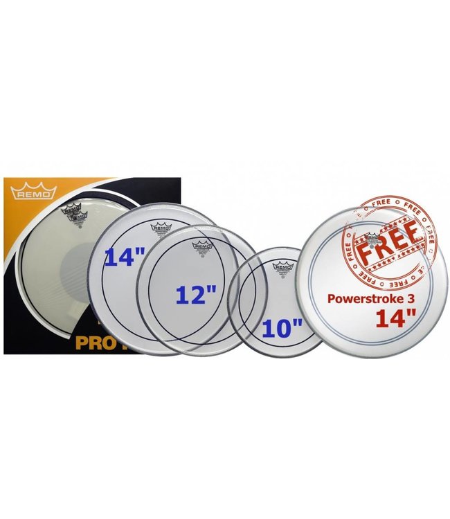 REMO PP-0310-PS Pinstripe Clear ProPack vellenset 10 - 12 - 14 - 14 P3