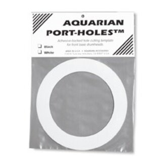Aquarian AQURIAN PHWH Port-Hole 5 "for Bass, white, resonant side