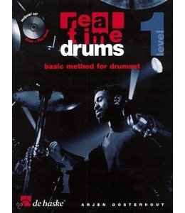 de Haske Real Time Drums lesmethode deel 1 incl. online tracks