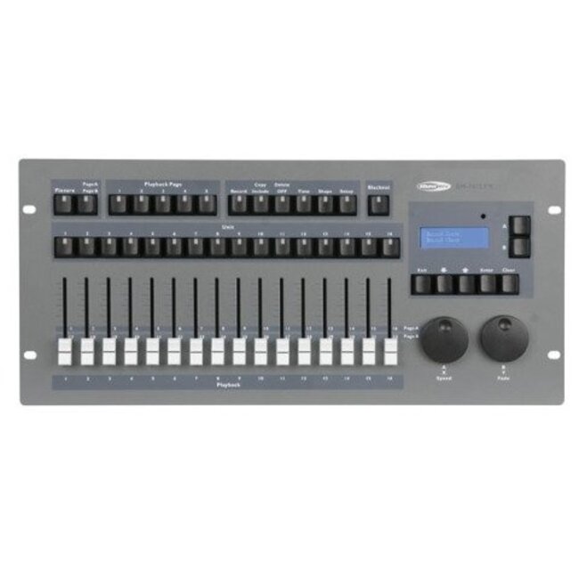 Showtec SM-16/2 FX 32 Channel Lighting Desk with Shape Engine 50702