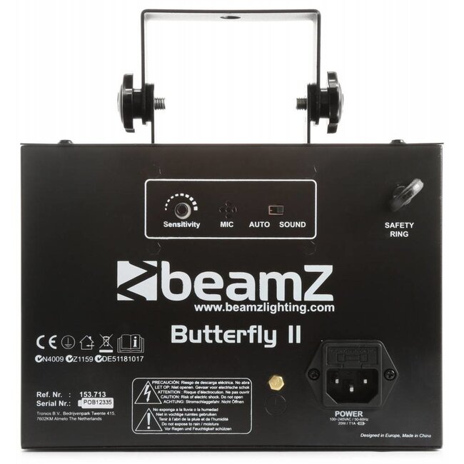 BeamZ  Butterfly II LED mini derby 153 713