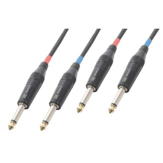 PD Connex PD Connex Cable 2x 6.3Mono - 2x 6.3 mono 5.0m 176 980