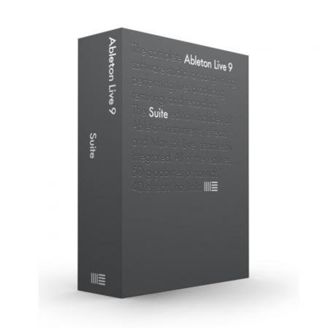 Ableton LIVE SUITE 9 86972 - (Upgrade) from Live Lite download