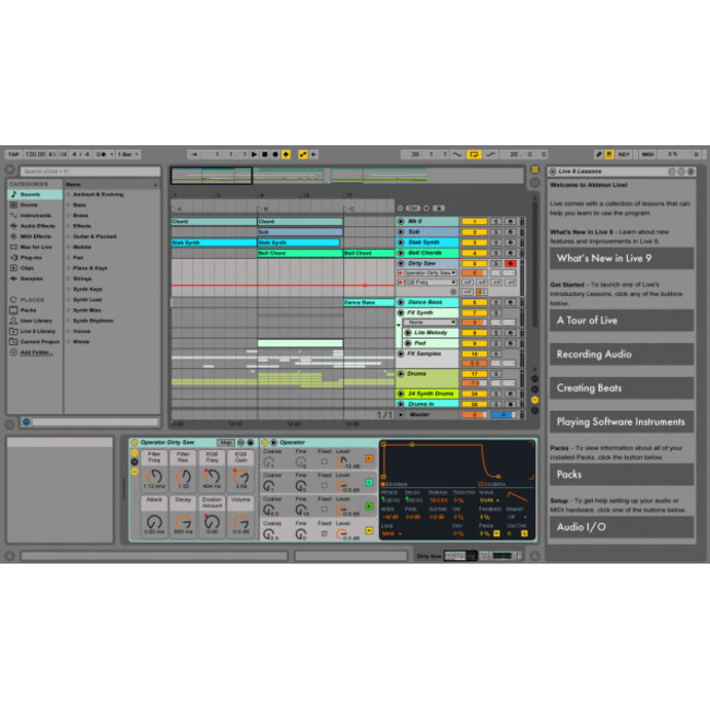 Ableton LIVE SUITE 9 86972 - (Upgrade) from Live Lite download