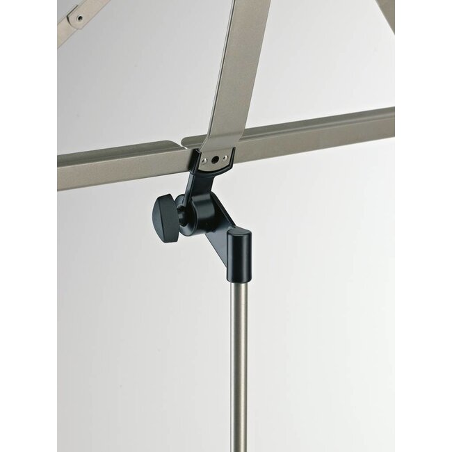 K&M K & M 107 nickel lectern foldable collapsible nickel 10700-000-11