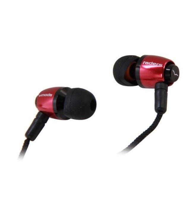 V-MODA  EA-VFD-RD faders Vip electro rouge - red hearing protection