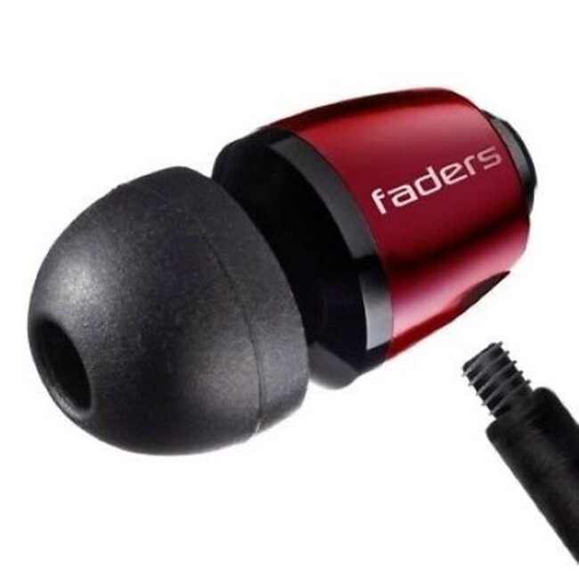 V-MODA EA-VFD-RD faders Vip electro rouge - red gehoor bescherming