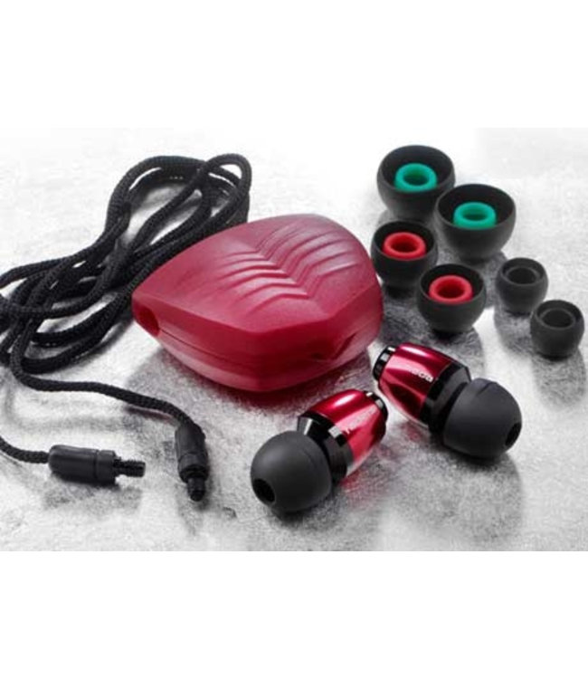 V-MODA  EA-VFD-RD faders Vip electro rouge - red Gehörschutz