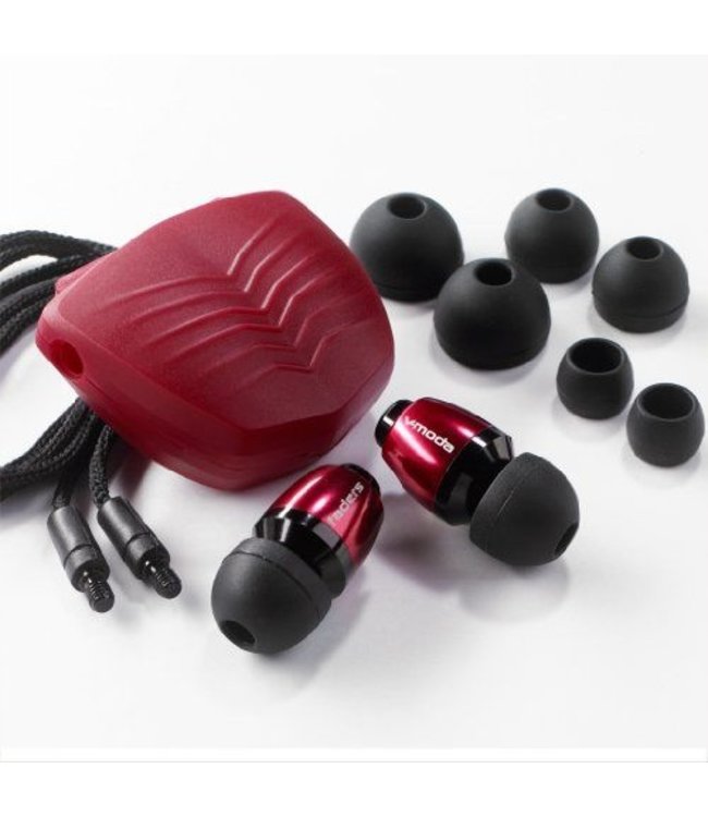 V-MODA  EA-VFD-RD faders Vip electro rouge - red Gehörschutz
