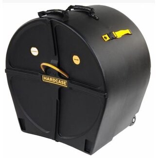 Hardcase HN22B HC 22'' Bassdrum case  wheels & pull handle