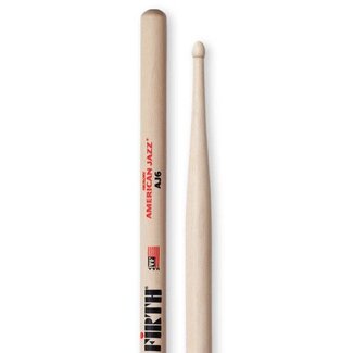Vic Firth AJ6 American jazz hickory drumsticks