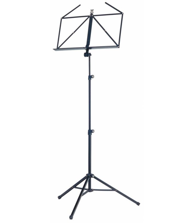 K&M KM K & M  10065 music stand black foldable black foldable 10065-000-55