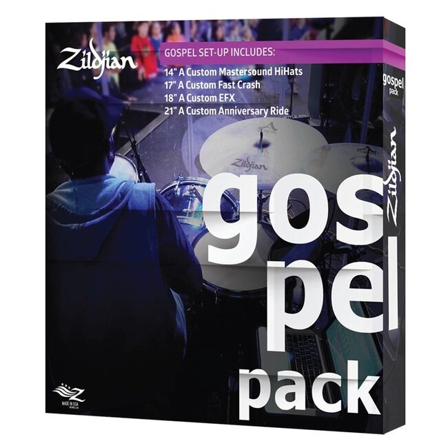Zildjian AC0801G GOSPEL MUSIC PACK BOX SET ZIA0801G