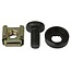 DAP Mounting Set 100 x Screwbolt, nut and protectionring D8011