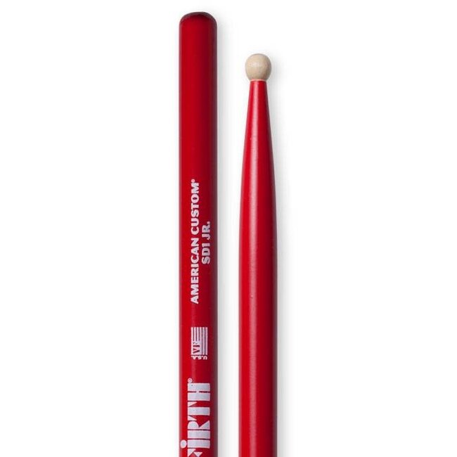 Vic Firth SD1 JR. junior drumstokken red