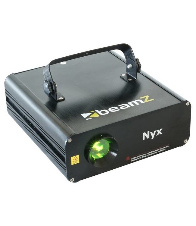 Beamz Nyx> Animation Laser R / G 12-channel DMX ILDA store model