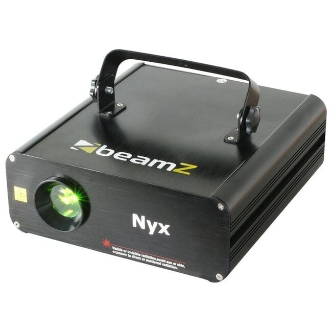 BeamZ Nyx> Animation Laser R / G 12-Kanal-DMX ILDA winkelmodel