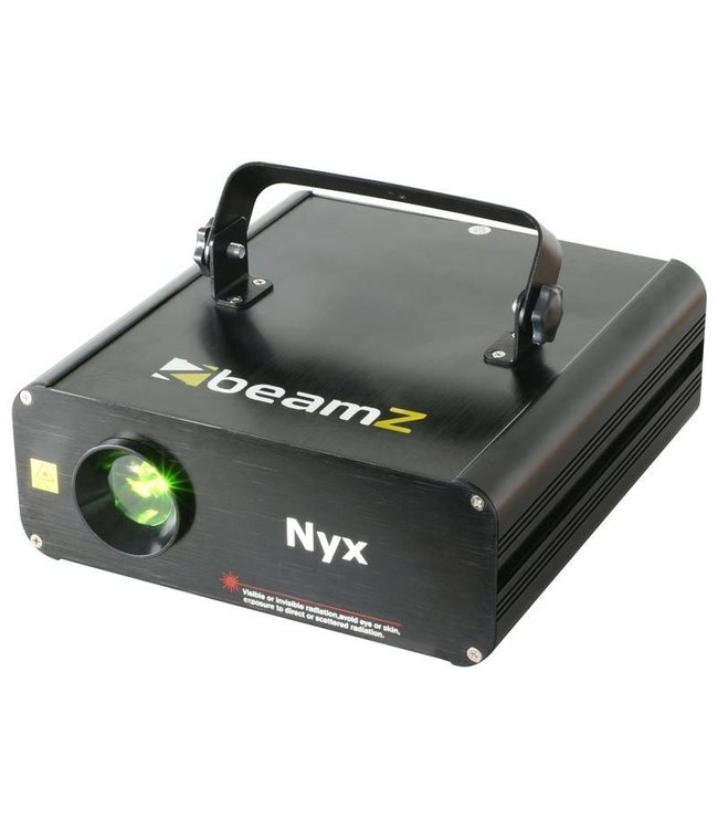 BeamZ Nyx Animatie Laser R/G DMX ILDA winkel model