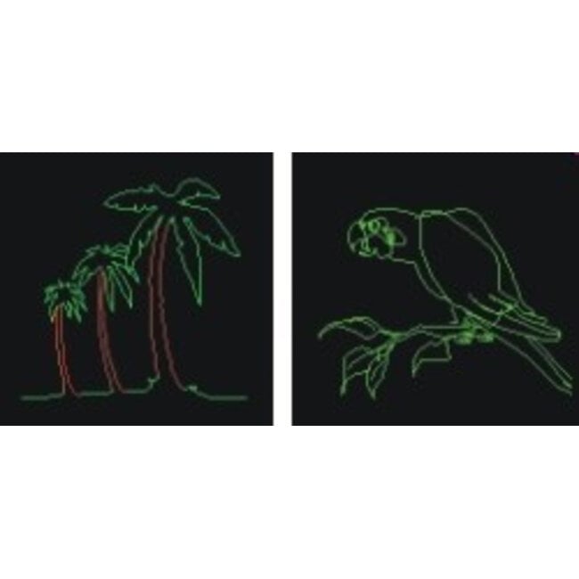 BeamZ Nyx Animatie Laser R/G DMX ILDA winkel model