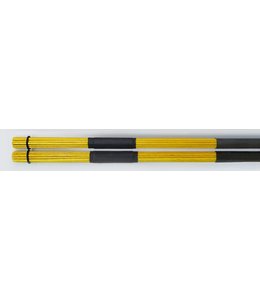 QPercussion QSticks rods Whisper Orange Colored yellow 55A