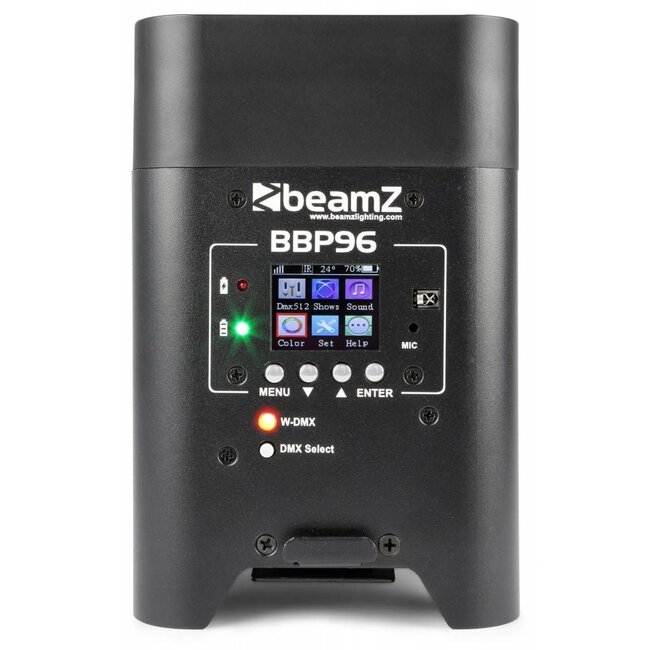 VONYX BeamZ	BBP96 Battery Par 6x 12W