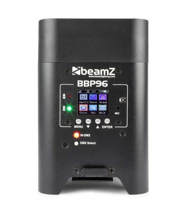 VONYX BeamZ	BBP96 Battery Par 6x 12W