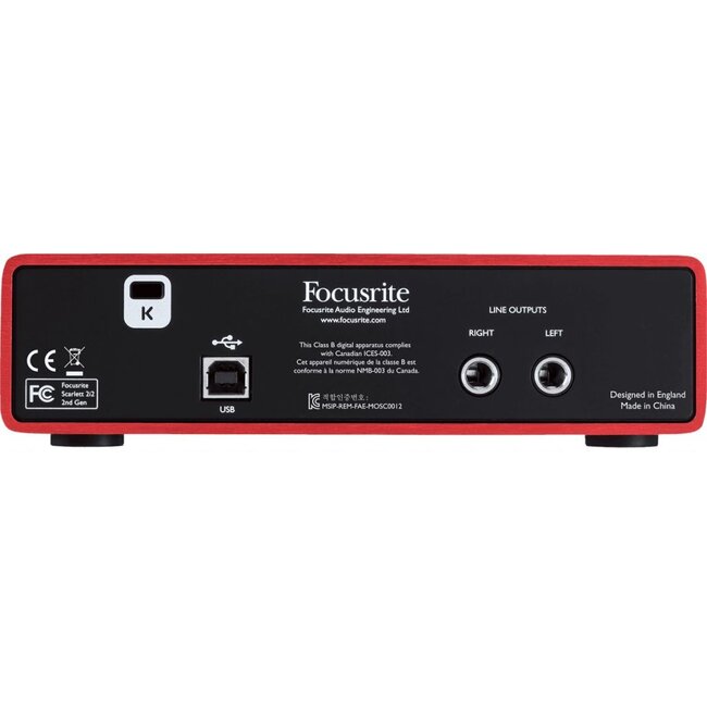 Focusrite Scarlett 2i2 3rd Gen audio interface