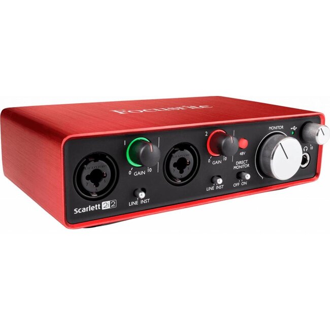 Focusrite Scarlett 2i2 4th gen audio interface