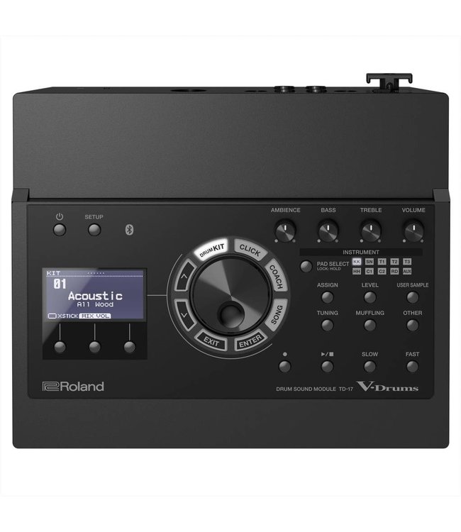 Roland TD-17 V-drums drum module + extra sounds & drumkits