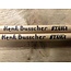 Tama Henk Busscher drum sticks