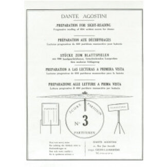 de Haske Dante Agostini preparation for sightreading deel 3