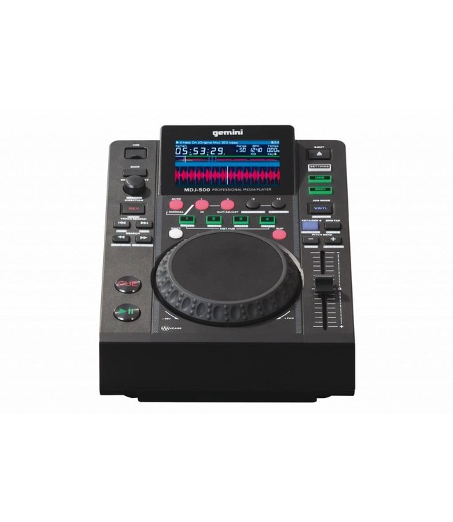 Gemini MDJ-500 tabletop USB-mediaspeler