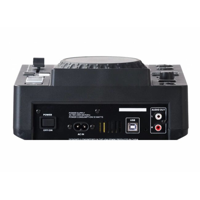 Gemini MDJ-500 tabletop USB-mediaspeler