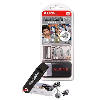 Alpine MusicSafe Pro transparant gehoorbescherming earplugs ALP-MSP-TR