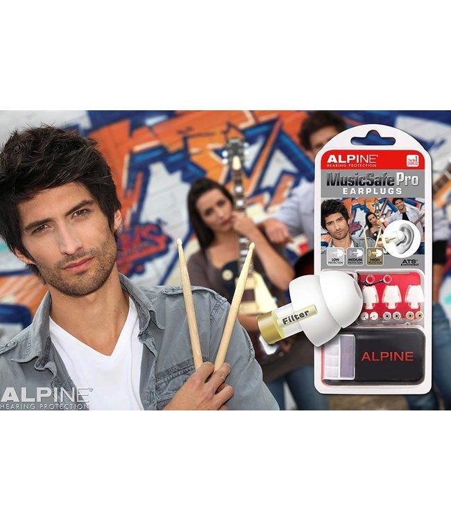 Alpine MusicSafe Pro white ALP-MSP/WH gehoorbescherming