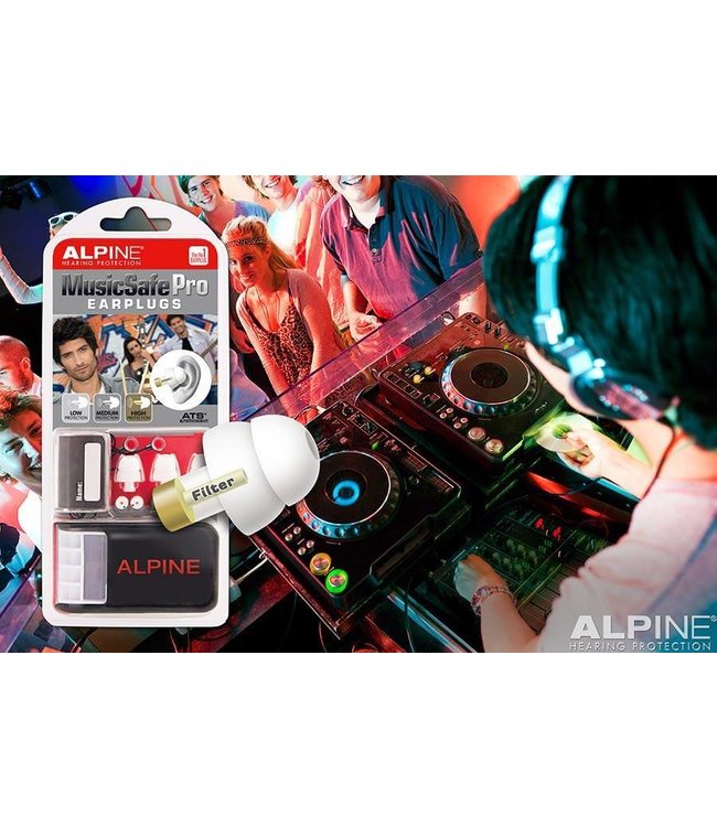 Alpine MusicSafe Pro white ALP-MSP/WH gehoorbescherming