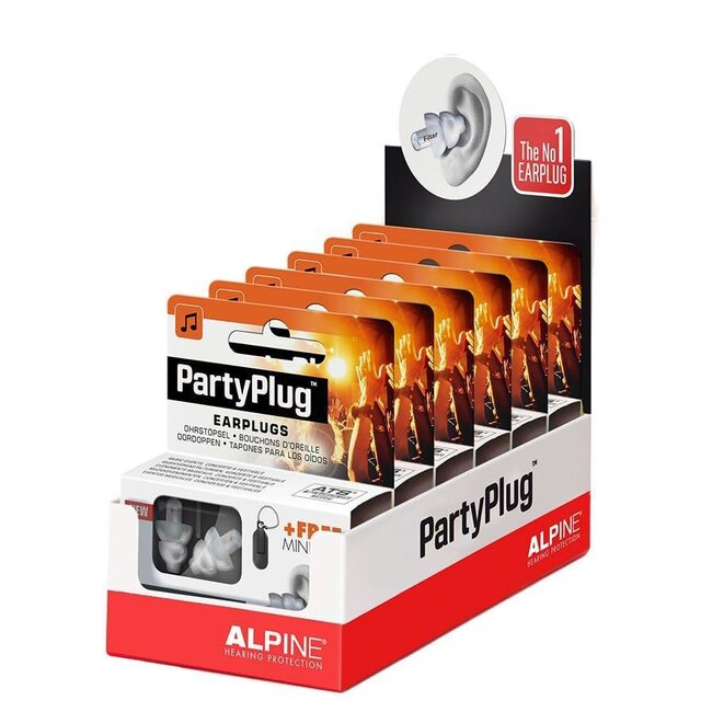 Alpine Partyplug  oordoppen gehoorbescherming ALP-PP/TP